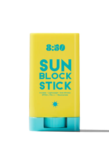 8:50 Sun Block Stick SPF 50+ PA++++, front
