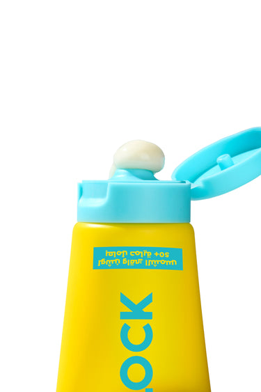 8:50 Sunblock with the cap open