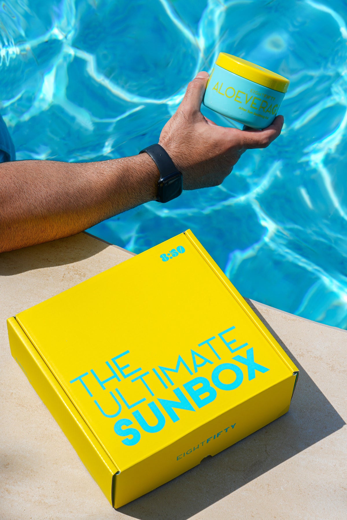 The Ultimate Sun Box by the pool